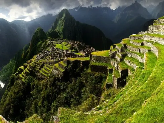 view on the Hike to Machu Picchu