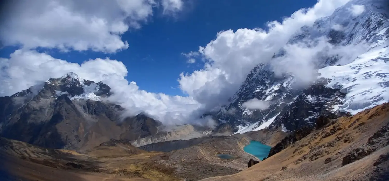 Salkantay trek banner page